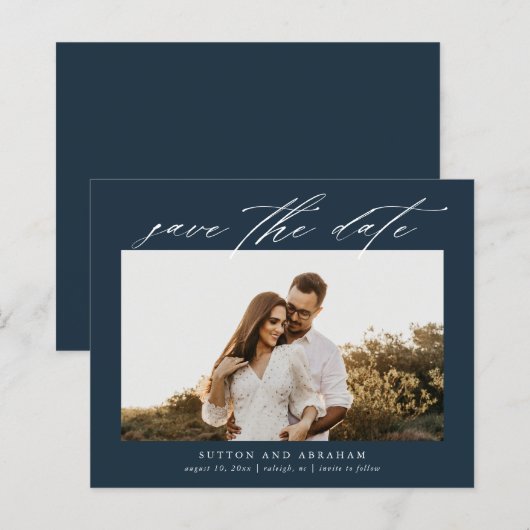 Foto für Budgetskripte Save the Date (Vorne/Hinten)