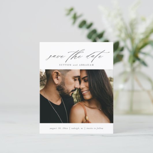 Foto für Budgetskripte Save the Date (Stehend Vorderseite)