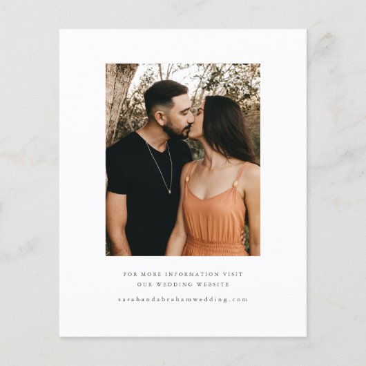 Foto für Budgetskripte Save the Date Flyer (Hinten)