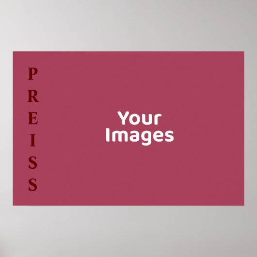 Foto für Burgund-Familienname Poster (Vorne)