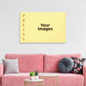 Foto für Champagnerfamilie anzeigen Leinwanddruck (Insitu (Wohnzimmer))