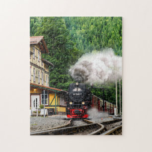 Foto für Dampfzüge Vintage Lokomotive 11 x 14 Puzzle