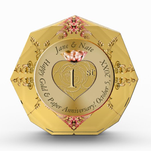 Foto für das 1./50. Hochzeitstag (Vorderseite)