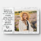 Foto für das Beileid "Marbella" in modernen Memori Fotoplatte (Vorderseite)