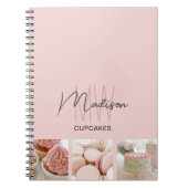 Foto für das benutzerdefinierte Monogramm-Logo Notizblock (Vorderseite)