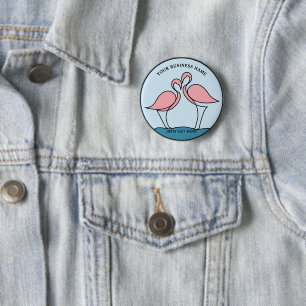 Foto für das Design von "Flamingo Your Business Ro Button