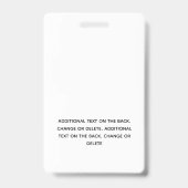 Foto für das einfache Handzeichen Ausweis (Back)