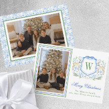 Foto für das erste Rentier-Wappen der Aquarellfarb