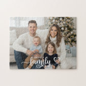 Foto für das Familienskript, benutzerdefinierte Fa Puzzle (Horizontal)