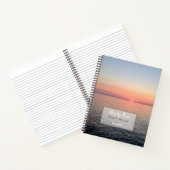 Foto für das Gästebuch des Lake House Notizblock (Innenseite)