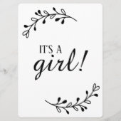 Foto für das Geschlecht der Schwangerschaft (Vorderseite)