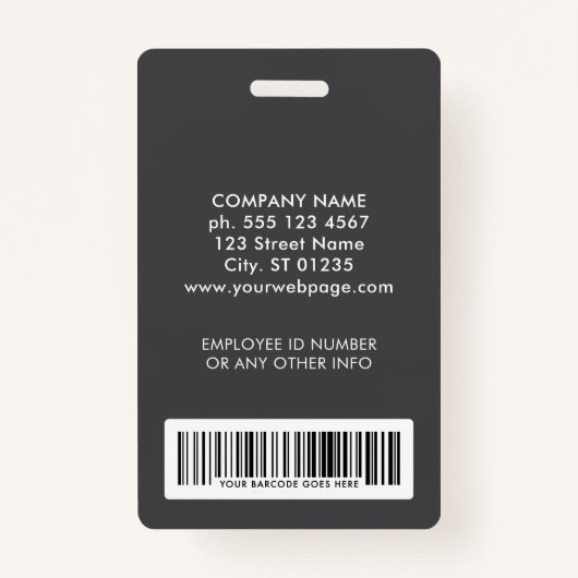 Foto für das Graue Sicherheitslogo - Strichcode-Mi Ausweis (Rückseite)