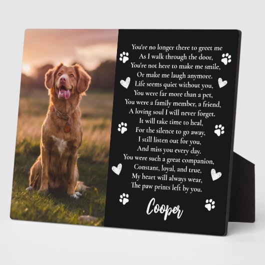 Foto für das Hundegedicht Fotoplatte (Seite)