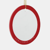 Foto für das Jahr des Gedächtnisses Keramik Ornament (Rechts)