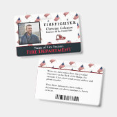 Foto für das Logo-Bar für benutzerdefinierte Name- Ausweis (Vorder- & Rückseite)