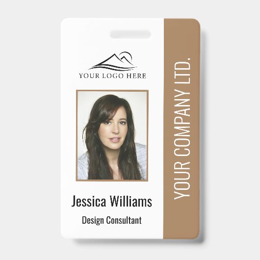 Foto für das Logo des Unternehmens Brown Employee  Ausweis (Front)