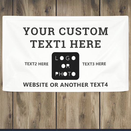 Foto für das Logo "White Modern Simple Business" Banner