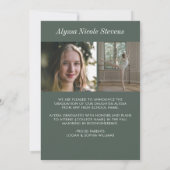 Foto für das moderne Magazin Overlay Cover Ankündigung (Rückseite)