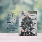 Foto für das Motorrad Acrylschild (Neutral)