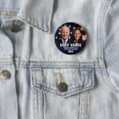 Foto für das patriotische Flag Biden Harris 2020 Button (Beispiel)