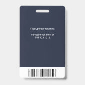 Foto für das Presselogo Berufliches Abzeichen Ausweis (Rückseite)