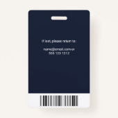 Foto für das Presselogo Berufliches Abzeichen Ausweis (Rückseite)