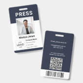 Foto für das Presselogo - QR-Code Berufliches Abze Ausweis (Vorder- & Rückseite)