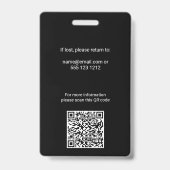 Foto für das Presselogo - QR-Code Berufliches Abze Ausweis (Rückseite)