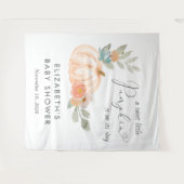 Foto für das Pumpkin Baby Dusche Wandteppich (Vorderseite (Horizontal))