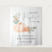 Foto für das Pumpkin Baby Dusche Wandteppich (Vorderseite)