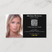 Foto für das QR-Logo von Floral Visitenkarte (Rückseite)