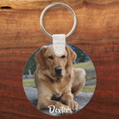 Foto für das Sammeln von Pet-Loss-Beileid Schlüsselanhänger (Vorderseite)