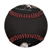 Foto für das Sonogramm des ersten Vatertages Baseball (Rückseite)