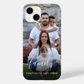 Foto für das Überlagern von Familienskripten Case-Mate iPhone Hülle (Rückseite)
