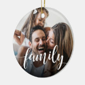 Foto für das Überlagern von Familienskripten Keramik Ornament (Links)