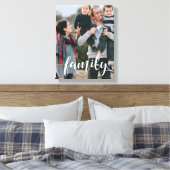 Foto für das Überlagern von Familienskripten Leinwanddruck (Insitu (Schlafzimmer))