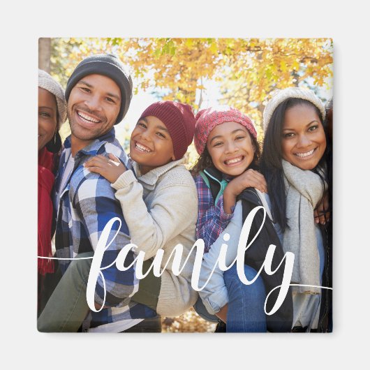 Foto für das Überlagern von Familienskripten Magnet (Vorne)