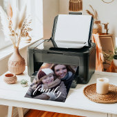 Foto für das Überlagern von Familienskripten Poster