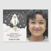 Foto für den Abschluss von Raketen Magneteinladung (Vorderseite)