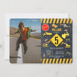 Foto für den Bau von Lastkraftwagen für schwere Ma Einladung