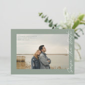 Foto für den beiliegenden QR-Code Save The Date (Stehend Vorderseite)