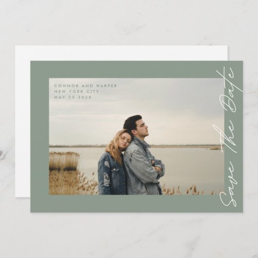 Foto für den beiliegenden QR-Code Save The Date (Vorne/Hinten)