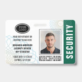 Foto für den benutzerdefinierten Sicherheitsbeauft Ausweis (Vorderseite)