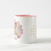 Foto für den Bow-Flachbildschirm Zweifarbige Tasse (Mittel)