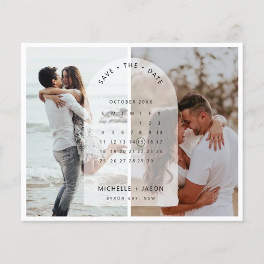 FOTO für den HAUSHALTSbogen Save the Date Flyer (Vorne)