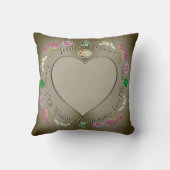 Foto für den Hochzeitsfeier Kissen (Rückseite)