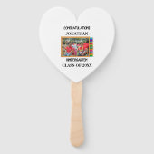 Foto für den Kindergartenabsolventen Fächer (Rückseite)