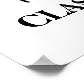 Foto für den Kindergartenabsolventen Poster (Ecke)