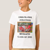 Foto für den Kindergartenabsolventen T-Shirt (Vorderseite)