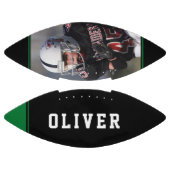 Foto für den Namen des Spielers in der grünen schw Football (Paneele)